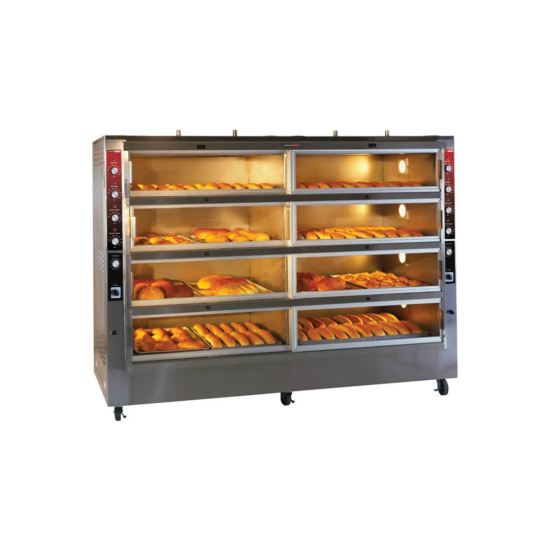 Piper Products DO-18-G 69" Electric Six-Deck Hearth-Type Oven w/ 18-Pan Capacity, Glass Doors