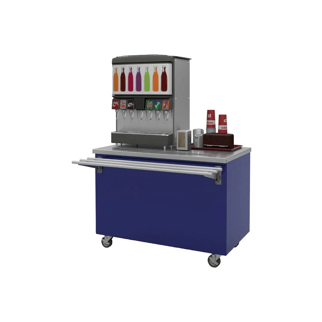 Piper Products R2-BEV1 36" Reflections Beverage Counter w/ Enclosed Base