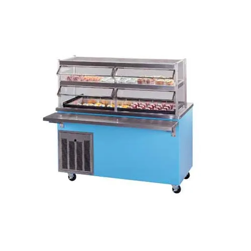 Piper Products R2-CM 36" Reflections Refrigerated Cold Pan Unit, (2) Pan