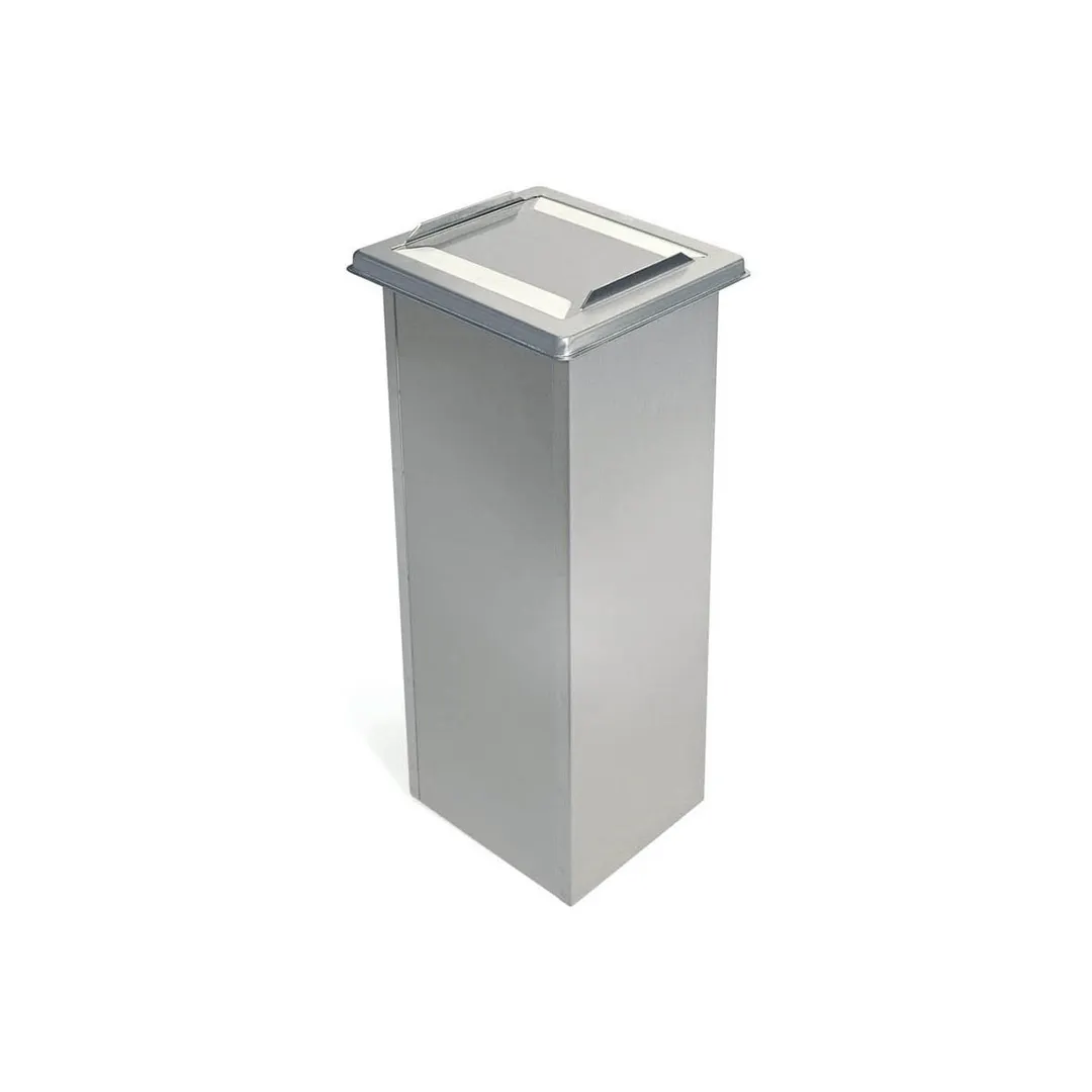 Piper Products TDNM Napkin Dispenser - Drop‑In, 19" High, Holds 500 5"×7" Napkins, Stainless Steel