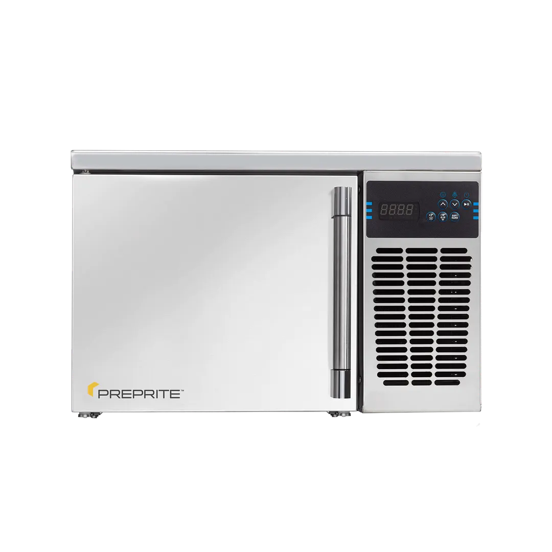 PrepRite PBF3.0 Countertop Blast Chiller/Freezer, (3) 12" x 14" Pans, 11 lbs Freeze/15 lbs Chill