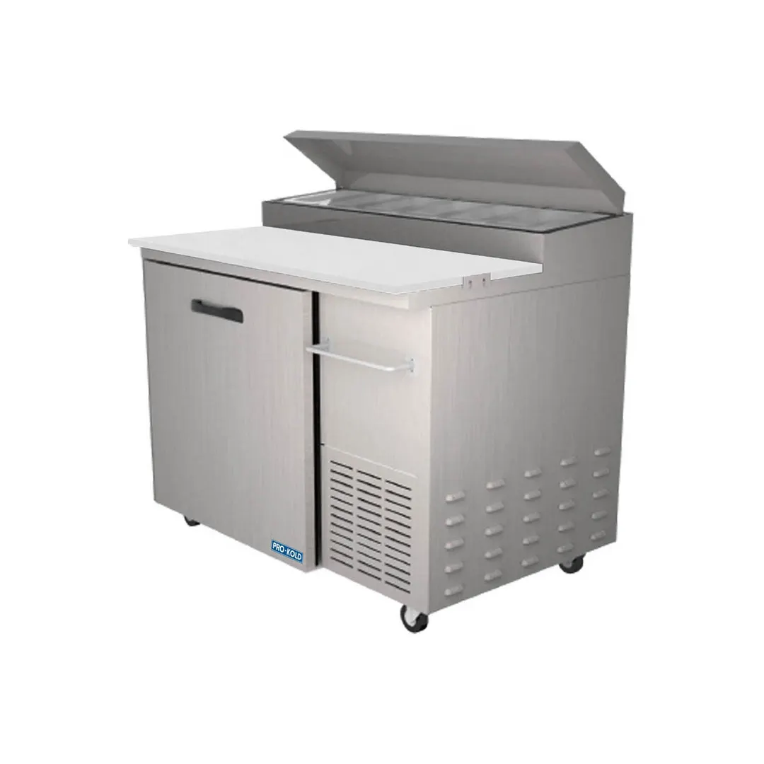 Pro-Kold  PPT 44 01 41" 1-Section Refrigerated Pizza Prep Table w/ 1 Door, 10 cu. ft.