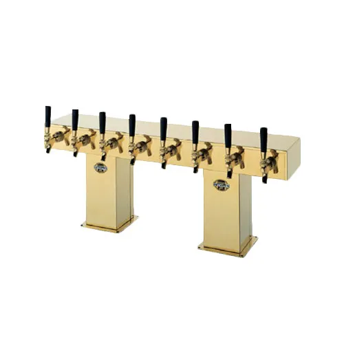 Perlick 4006-8BTF2 Bridge Tee Draft Beer Dispensing Tower, 12-1/8" Faucet Clearance