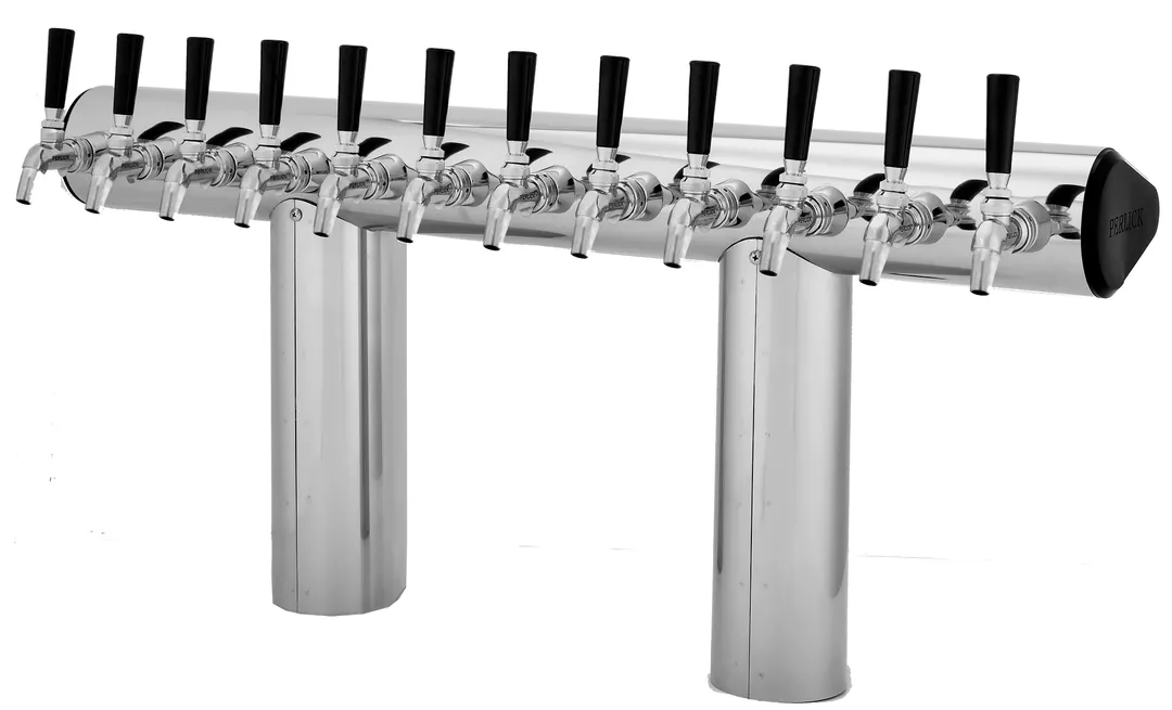 Perlick 66500-10B Winged Bridge Draft Beer Dispensing Tower