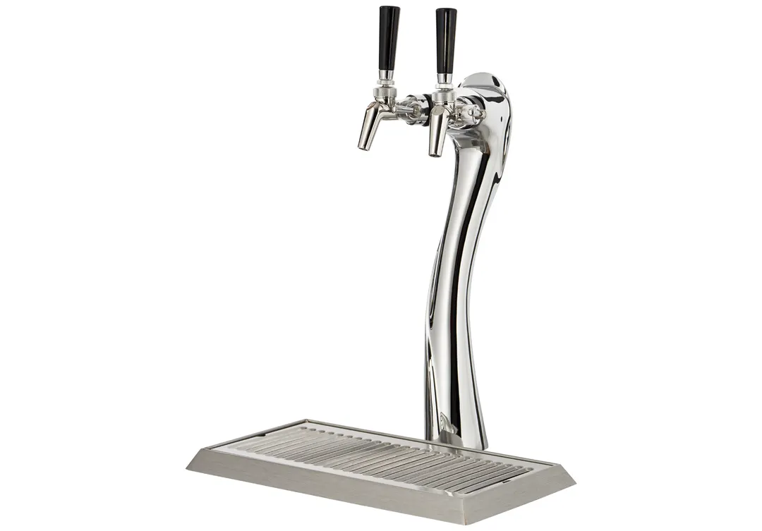 Perlick 69526-2L-R Kit – 2 Chrome Faucets, 8" Drainer Tubing, Air & Silicone, Wrench – Keg Couplers