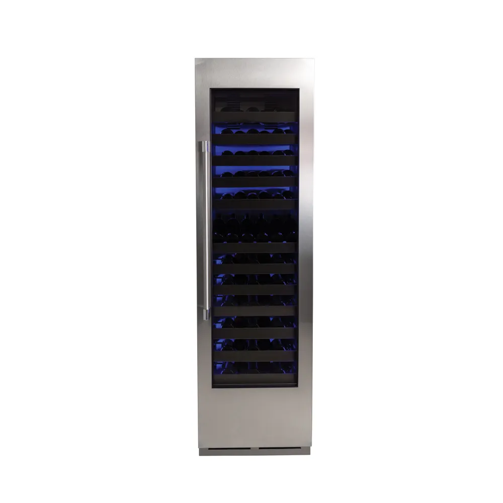 Perlick CC24W-2-4RL Wine Column 12.6 Cu Ft 23 3/4"W X24 1/16"D X84"H 74‑Bottle 11‑Shelf R600a 115V