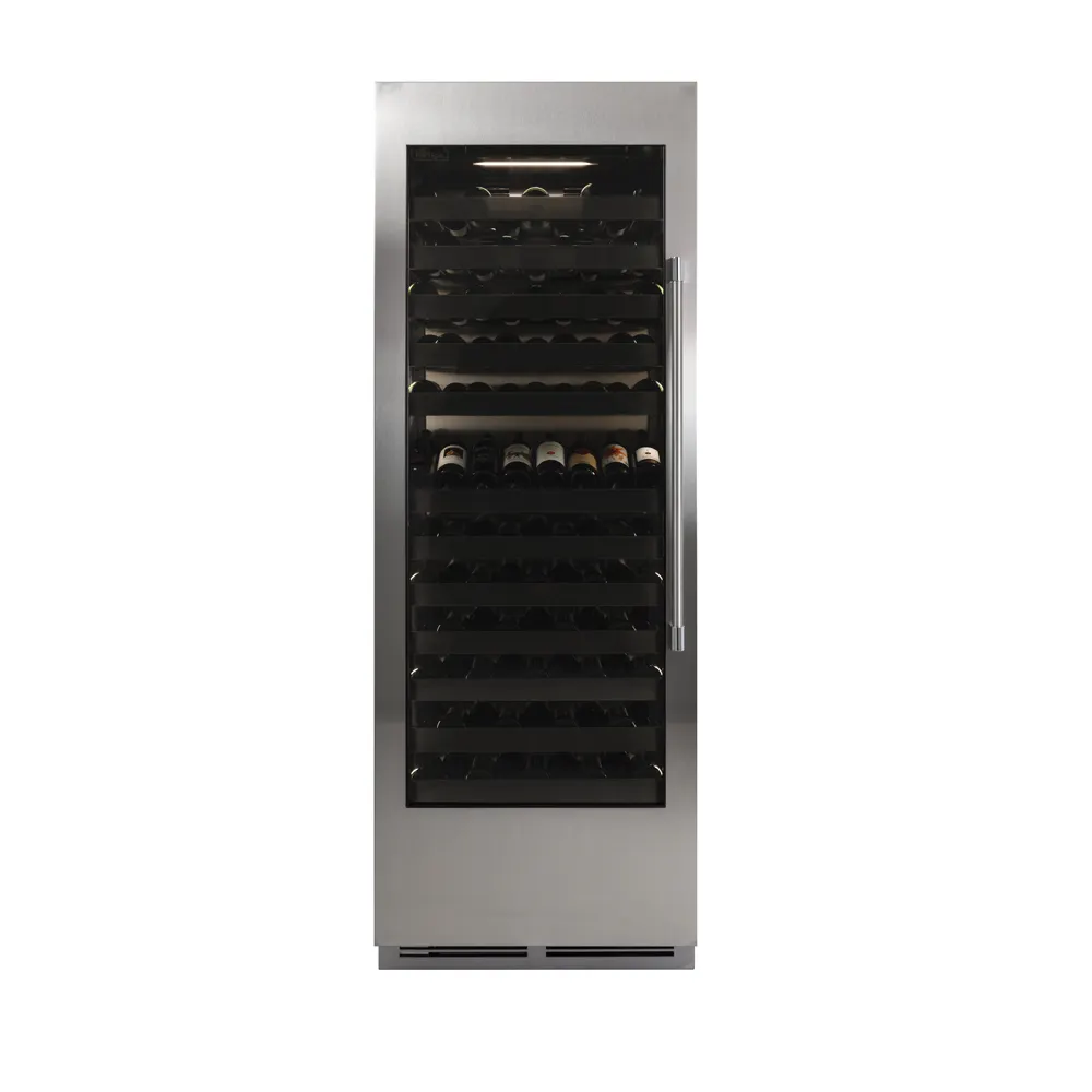 Perlick CC30W-2-4RL Wine Column, 16.9 Cu Ft, 29-3/4"W x 84"H, 109 Bottles, 11 Shelves, Lock, 115V