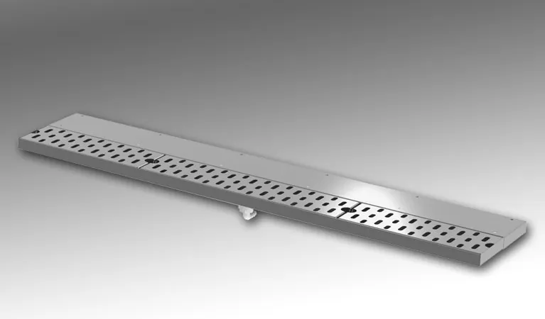 Perlick DRD36 Drink Rail Drainer, 36"