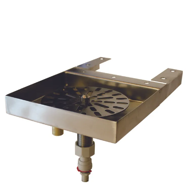 Perlick DRR6 Glass Rinser, 6"W X 5"D, with Stainless Steel Drip Pan