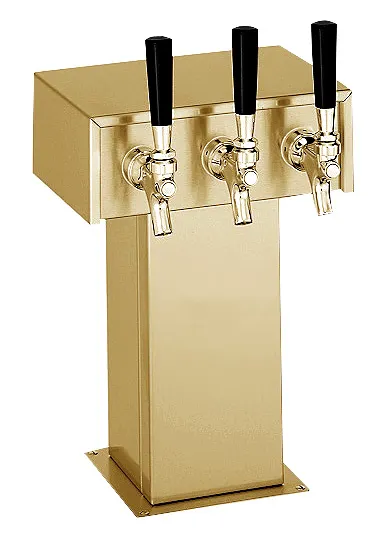Perlick EA2110-3BTF Draft Beer Dispensing Tower, 3 Faucets