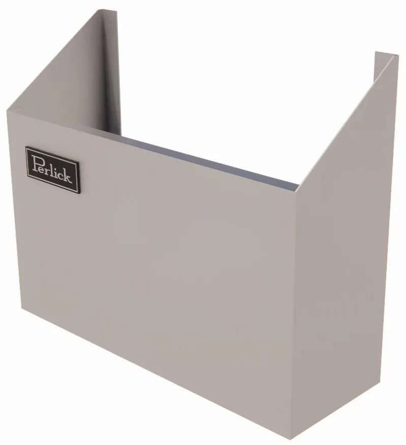 Perlick SRC-S42 Speed Rail, Single, 42" Width, Stainless Steel, Keyhole Mounting, 40-59" Width Range