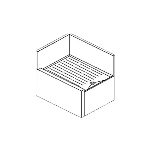 Perlick TS90LIC Ts Series Underbar Corner Drainboard, Left Inside Corner