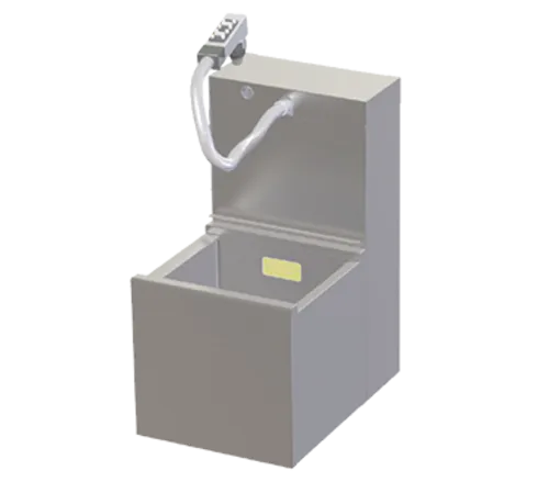 Perlick TSC12IBW-MH 12" Underbar Bottle Storage Bin w/ Insulated, Holds (5) 3-3/4" Dia Bottles