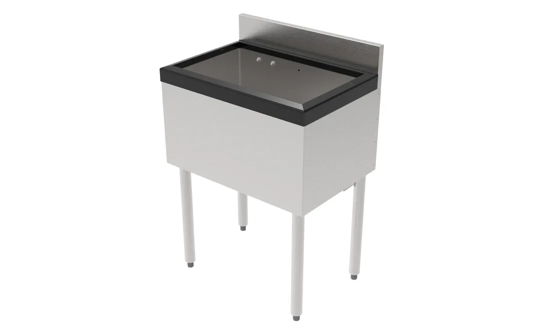 Perlick TSC24IC Underbar Ice Bin/Cocktail Unit with 50 lbs. Ice Capacity