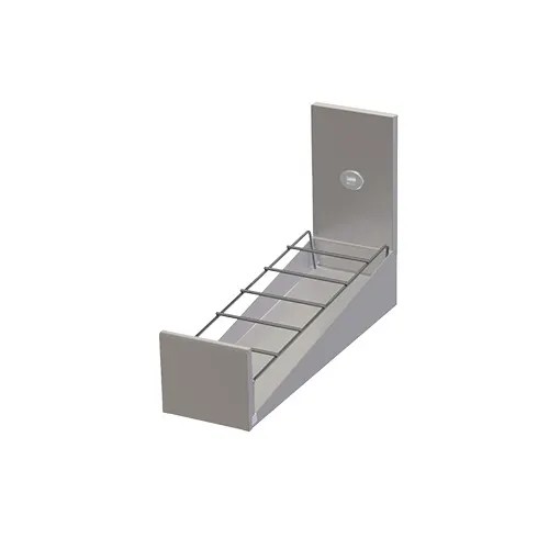 Perlick TSCE12SSR-BP Slanted Liquor Rack Blender, 12" Wide, Holds 14 3-3/4" Bottles, Steel, NSF