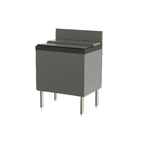 Perlick TSD30IC-EC10 Underbar Ice Bin/Cocktail Unit with 95 lbs. Ice Capacity 10-Circuit Cold Plate