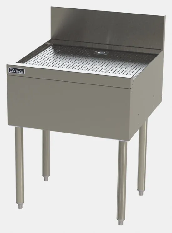 Perlick TSF30DB Tsf Series Underbar Drainboard, 30"W X 24"D, Embossed Top