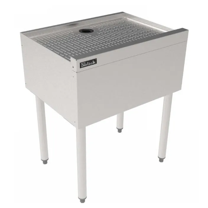 Perlick TSS12DB Tss Series Underbar Drainboard, Island Type, 12"W X 18-5/8"D
