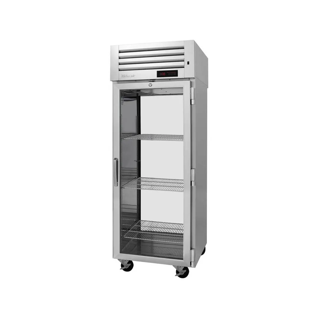 Turbo Air PRO-26H-G-PT(-L) "Full Height" 1-Section 2-Door Glass Heated Holding Cabinet