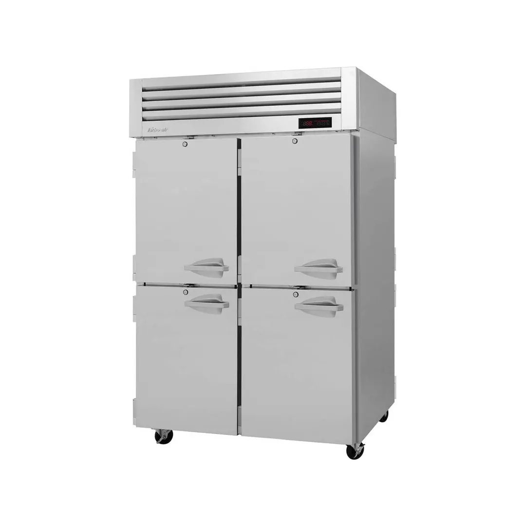 Turbo Air PRO-50-4H-PT 2-Section 8-Door Solid Pass-Thru Heated Holding Cabinet, 50.2 cu ft, 3000W, Stainless Steel