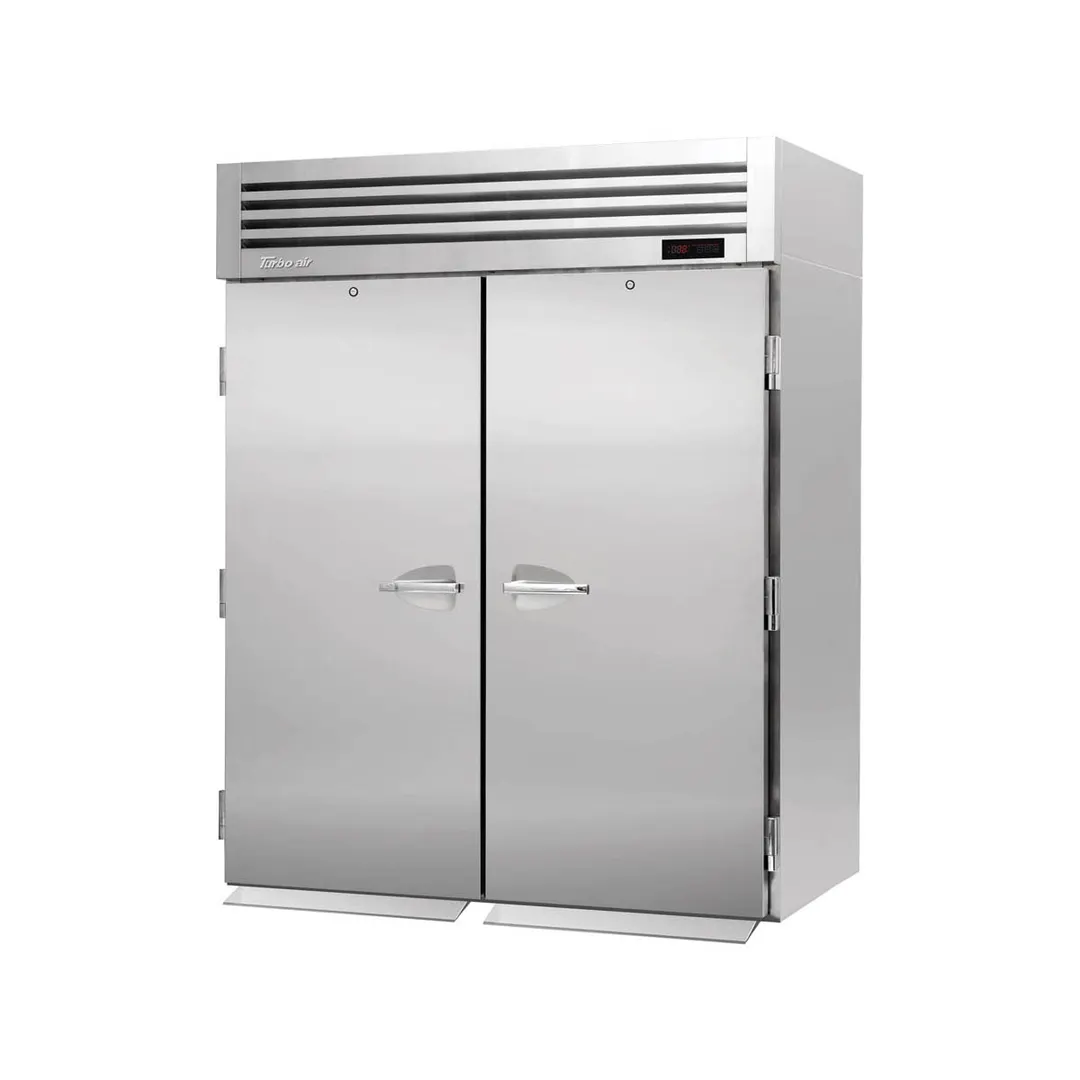 Turbo Air PRO-50H-RI 2-Section Roll-In Heated Holding Cabinet, 75.59 cu ft, Solid Doors, Stainless Steel Finish, 3000W, 208/115V