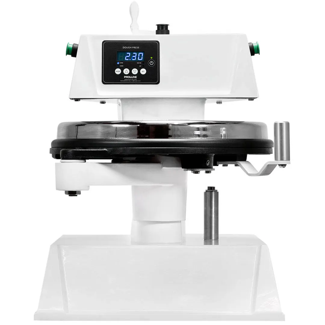 Proluxe DP1350 Apex Pro X1 18" Hydraulic Automatic Pizza Dough Press, Heated Upper Platen with Thermostatic Control