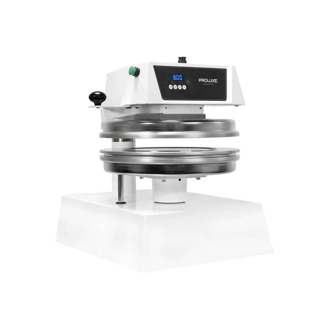Proluxe DP2350M Apex Pro X2M  Hydraulic Automatic Pizza Dough Press with Dual Heat Interchangeable Molds