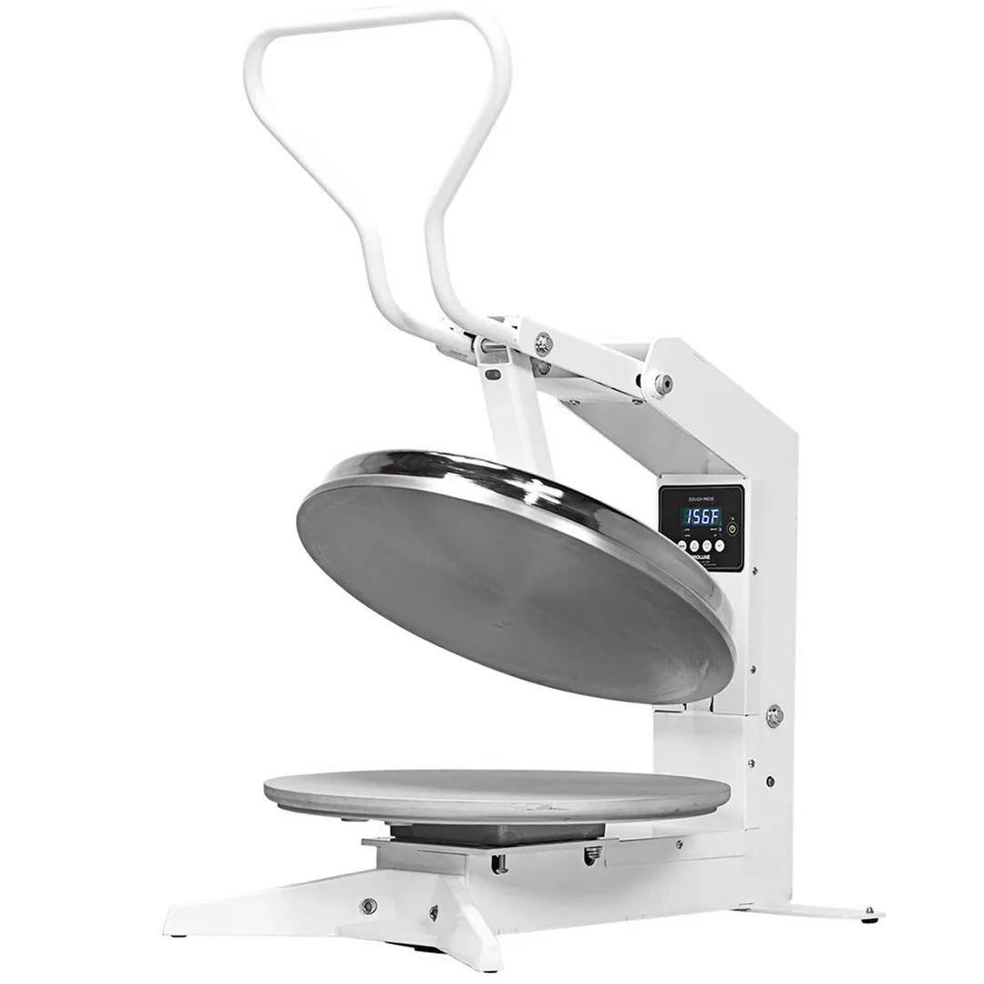 Proluxe PP1818 Flex X1 18" Manual Clamshell Pizza Dough Press Heated Upper Platen with Microprocessor and Digital Temperature Control