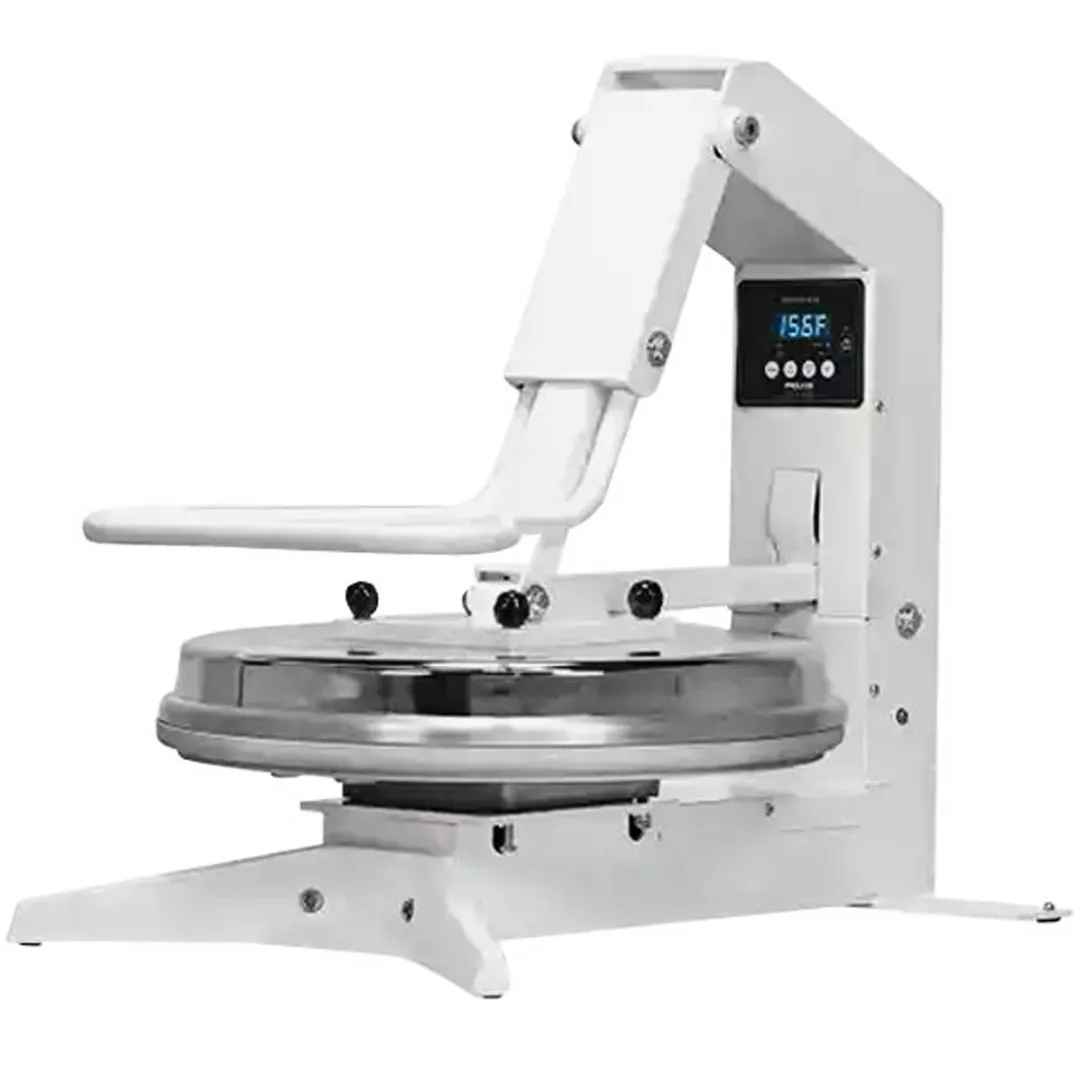 Proluxe PP1818 Flex X1 18" Manual Clamshell Pizza Dough Press Heated Upper Platen with Microprocessor and Digital Temperature Control