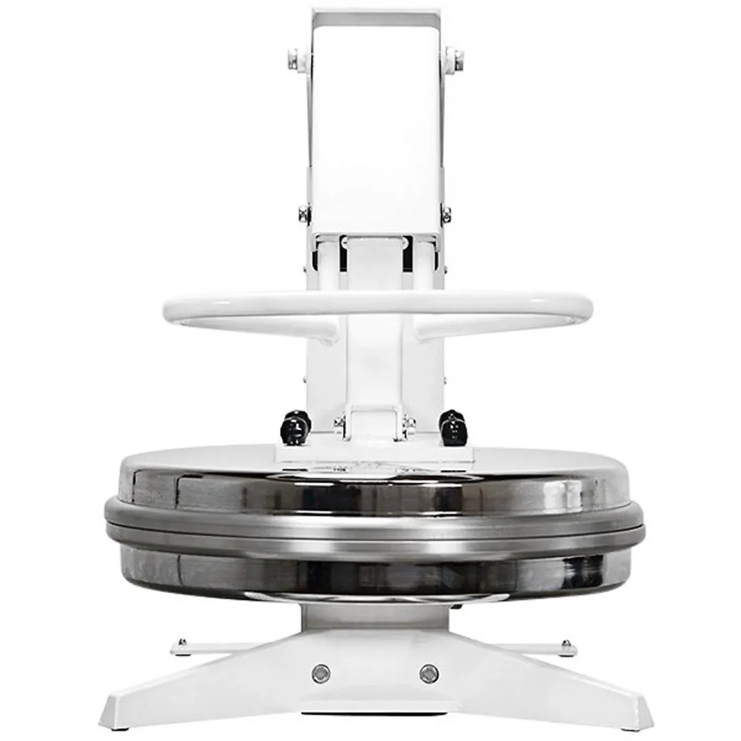 Proluxe PP2018 Flex X2 18" Manual Clamshell Pizza Dough Press with Dual Heat and Digital Temperature Control 