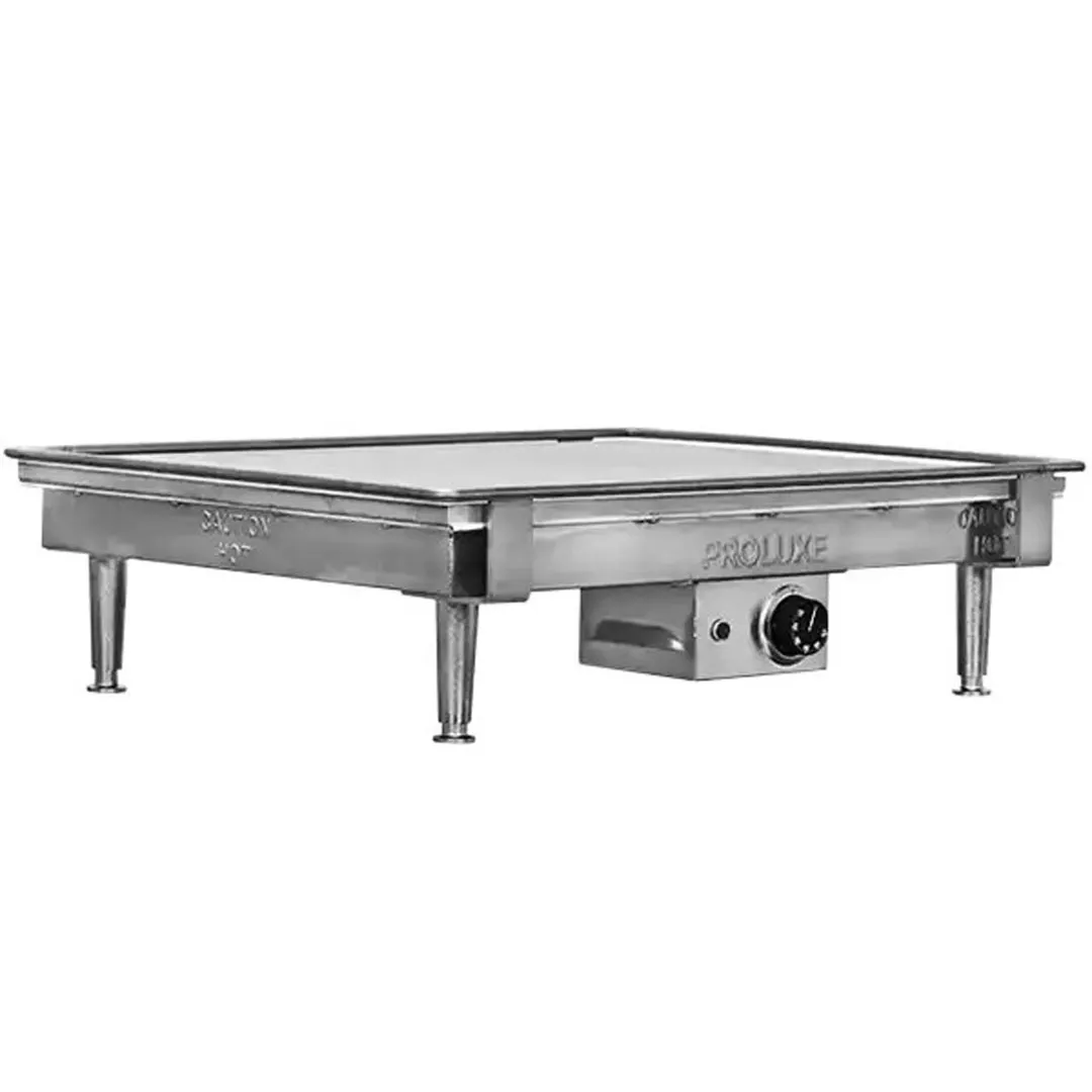Proluxe TW2025E Edge SE Tortilla Warmer Grill, 20" x 25" Flat Surface, 2800W, 208V
