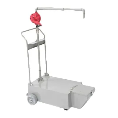 Frymaster/Dean PSDU100 Shortening Disposal Unit w/ 100 lb Oil Capacity, Manual Pump, 6" Wheels