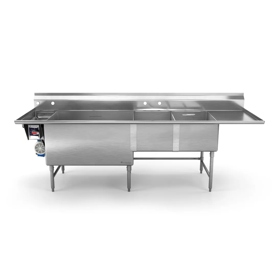 Power Soak PSI6-96R-36-208-1PH Power Wash Dishtable