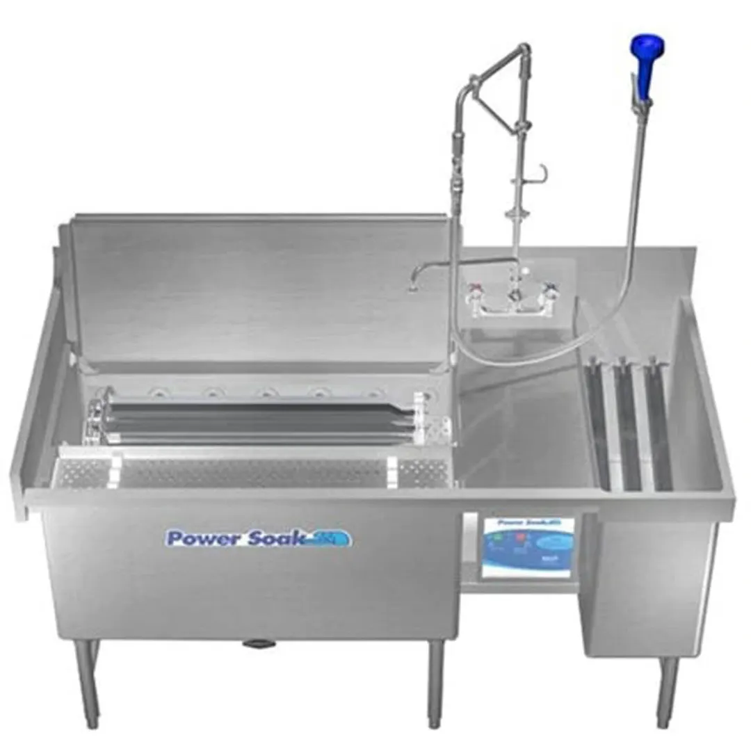 Power Soak SKS-70R-208-3 Skewer Soak Dishtable, Right-To-Left Operation