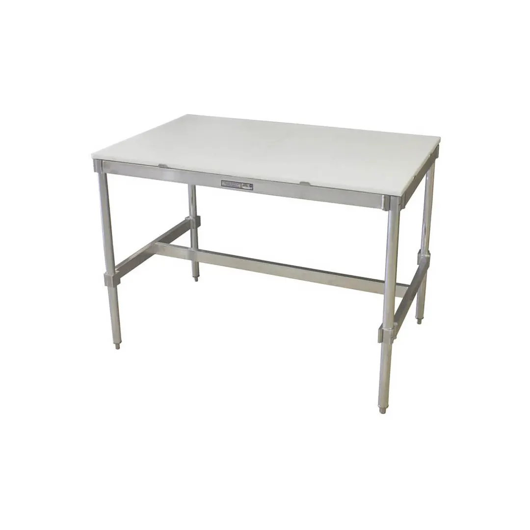 Prairie View AIFT303448-PT Poly Top I-Frame Work Table - 48"W x 30"D x 34"H