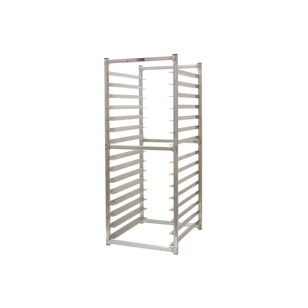 Prairie View WE3018-15KD-24D 15 Pan Heavy Duty Aluminum End Load Insert Pan Rack, Unassembled