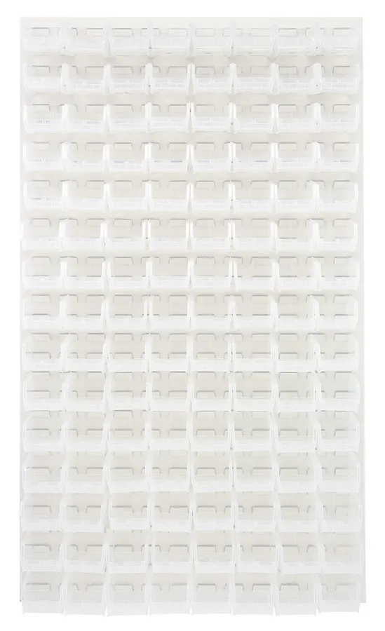 Quantum QLP-3661HC-220-120CL Wall Mounted Louvered Panel - 36"L X 8"D X 61"H