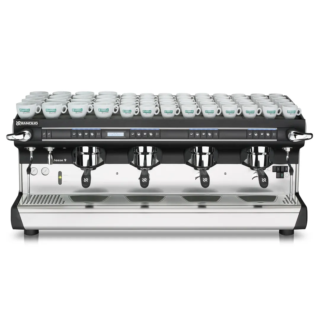 Rancilio CLASSE 9 USB4 Espresso Cappuccino Machine w/ 4-Group, 22-Lt. Boiler, Automatic