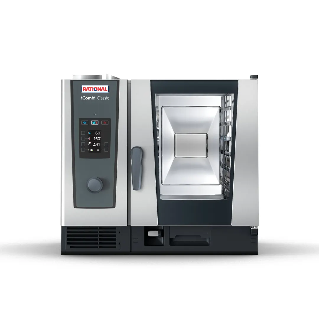 RATIONAL ICC 6-HALF E 208/240V 3 PH (LM200BE) iCombi Classic® Electric Combi Oven w/ 6 Pans, Manual Controls
