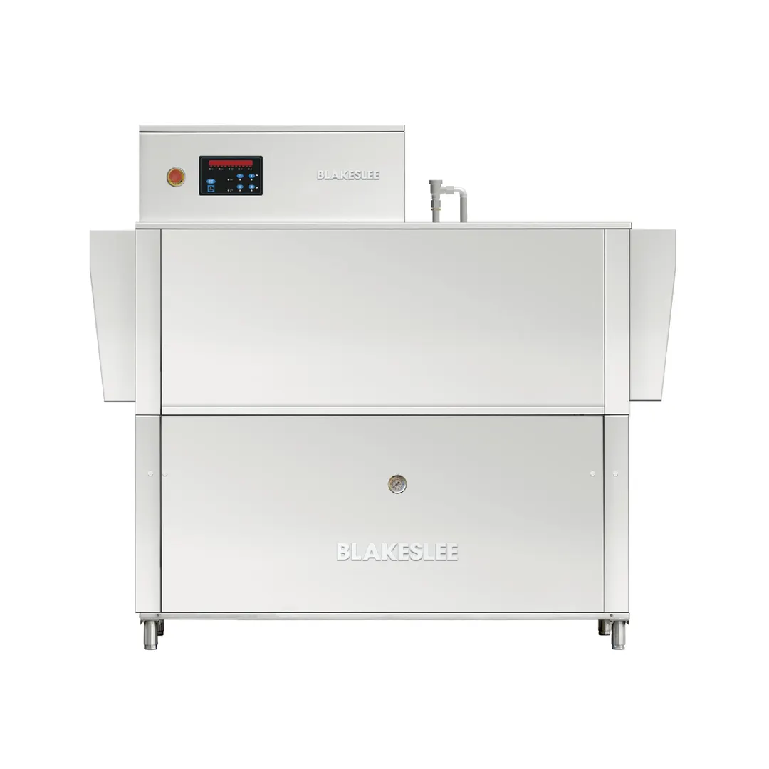 Blakeslee RC-62 74" High Temp Conveyor Dishwasher with Booster, 200 Racks/Hour