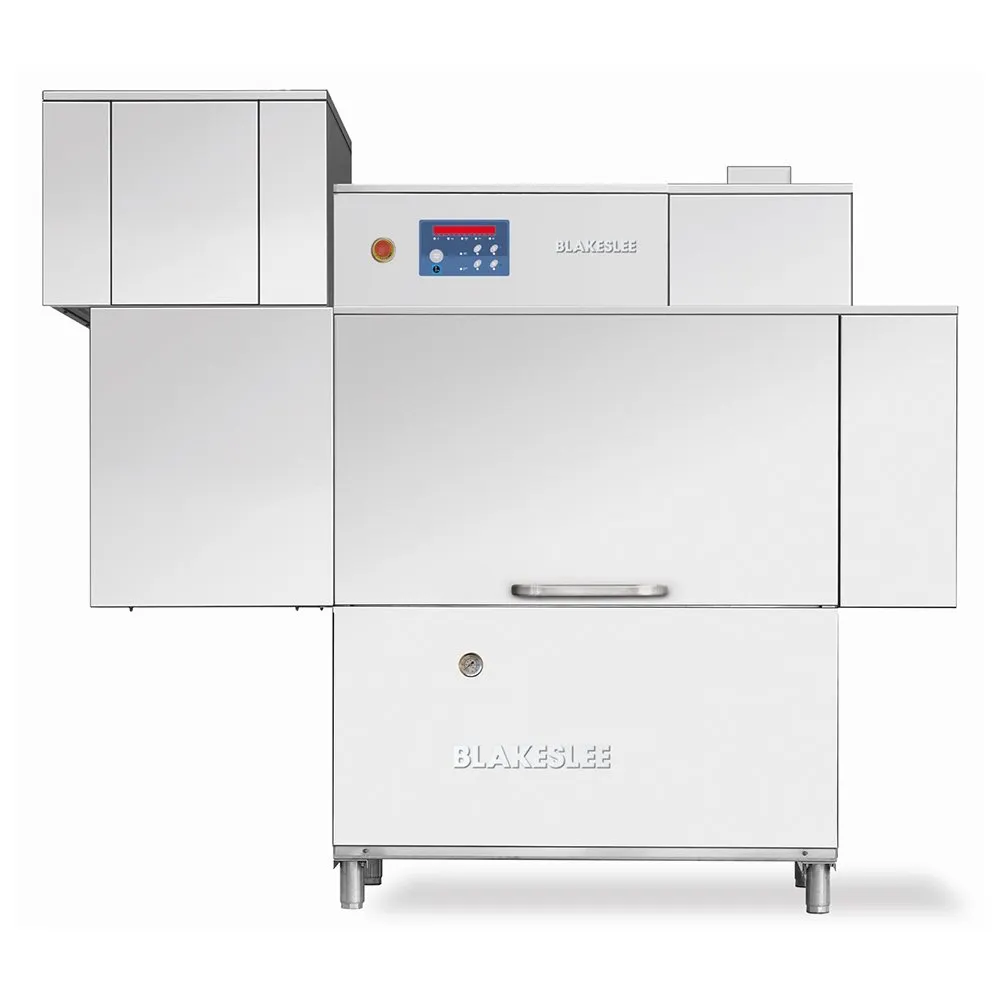 Blakeslee RC-64HDR 75" High Temp Conveyor Dishwasher with Booster, Heat Recovery - 330 Racks/Hour