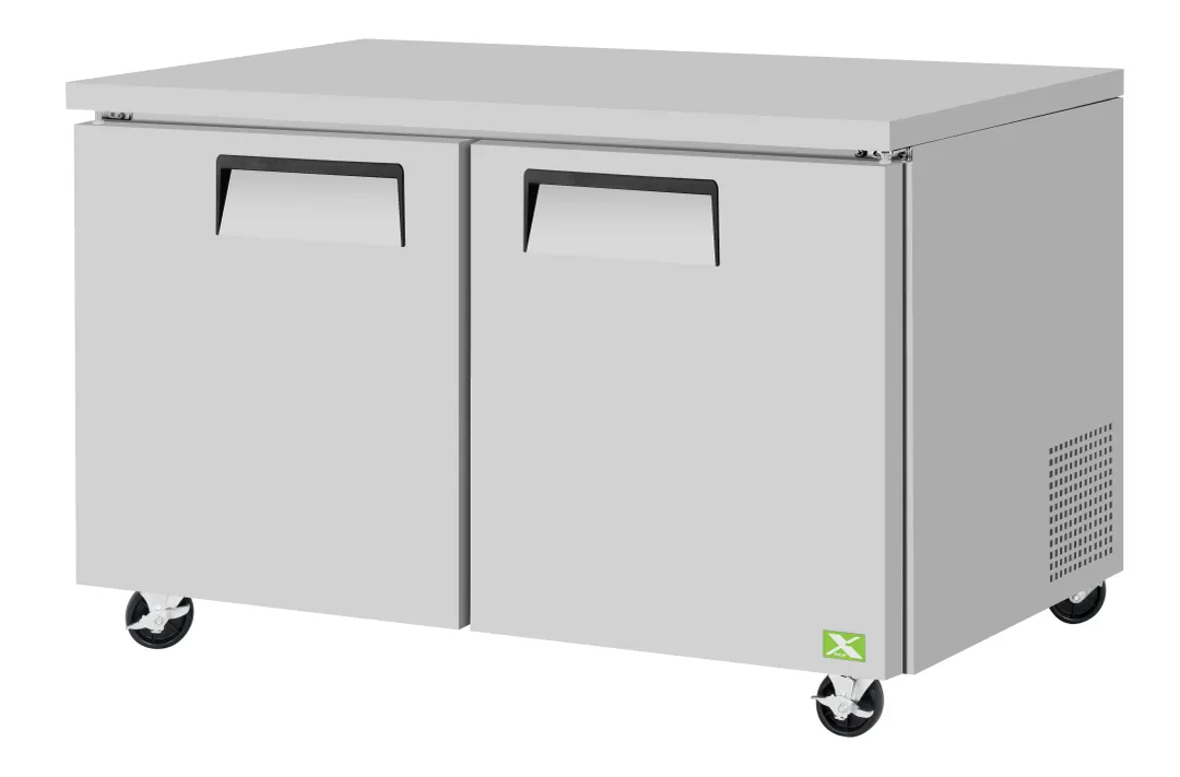 RefrigerationX XUR-60-N6 60" 2-Door Undercounter Refrigerator, Stainless Steel, 16.8 cu.ft.
