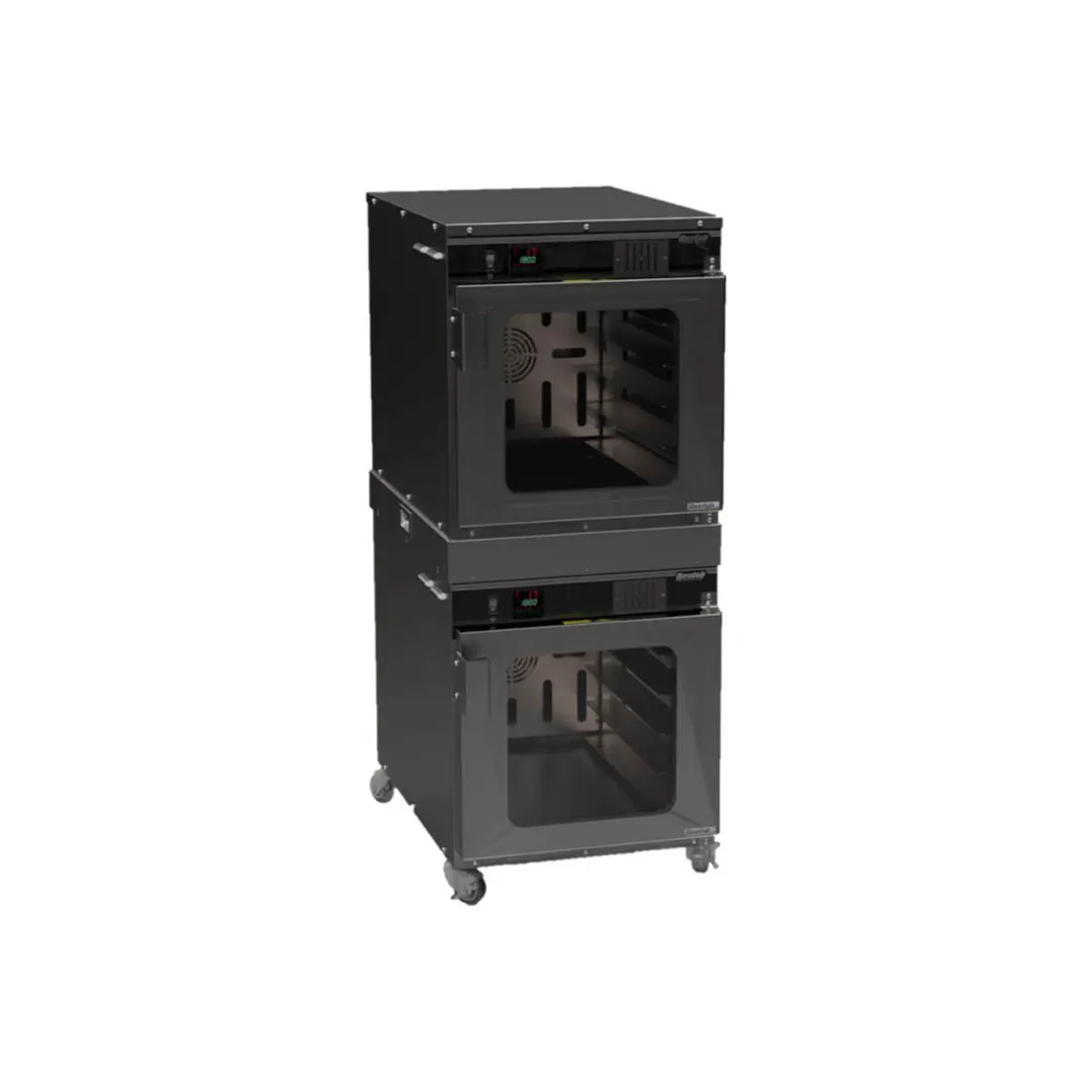 Resfab RM-5PUW-2 Heated Holding Cabinet, (5) 18" x 26" Sheet Pan Capacity Per Cabinet, Double Stack