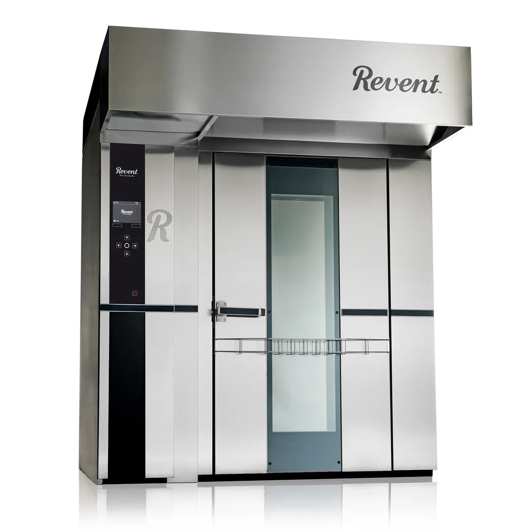 Revent 724U-E Roll-In Electric Rotating Rack Oven w/ GIAC Computer Controls, 2-Rack Capacity
