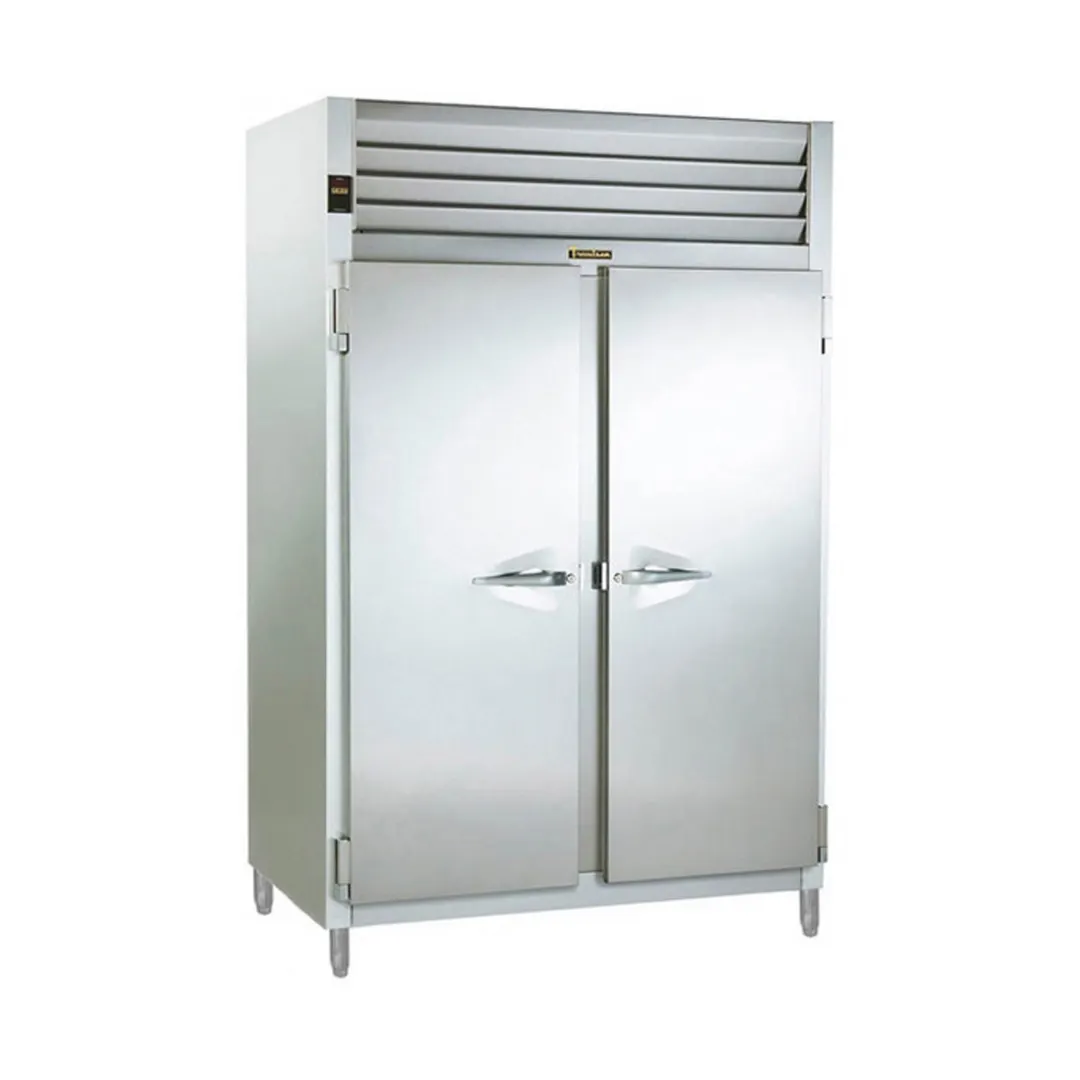 Traulsen RHT226W-FHS 58" 2-Section Reach-In Refrigerator w/ 2 Solid Doors, Remote, 36.69 cu. ft.