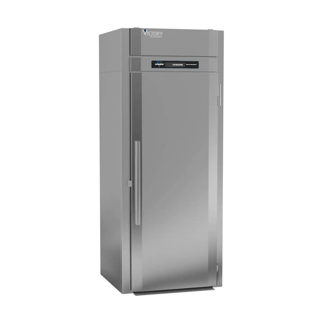 Victory RISA-1D-S1-XH-HC 36" 1-Section Solid Door Roll-In Refrigerator, Extra High, Aluminum Interior, 38 cu. ft.