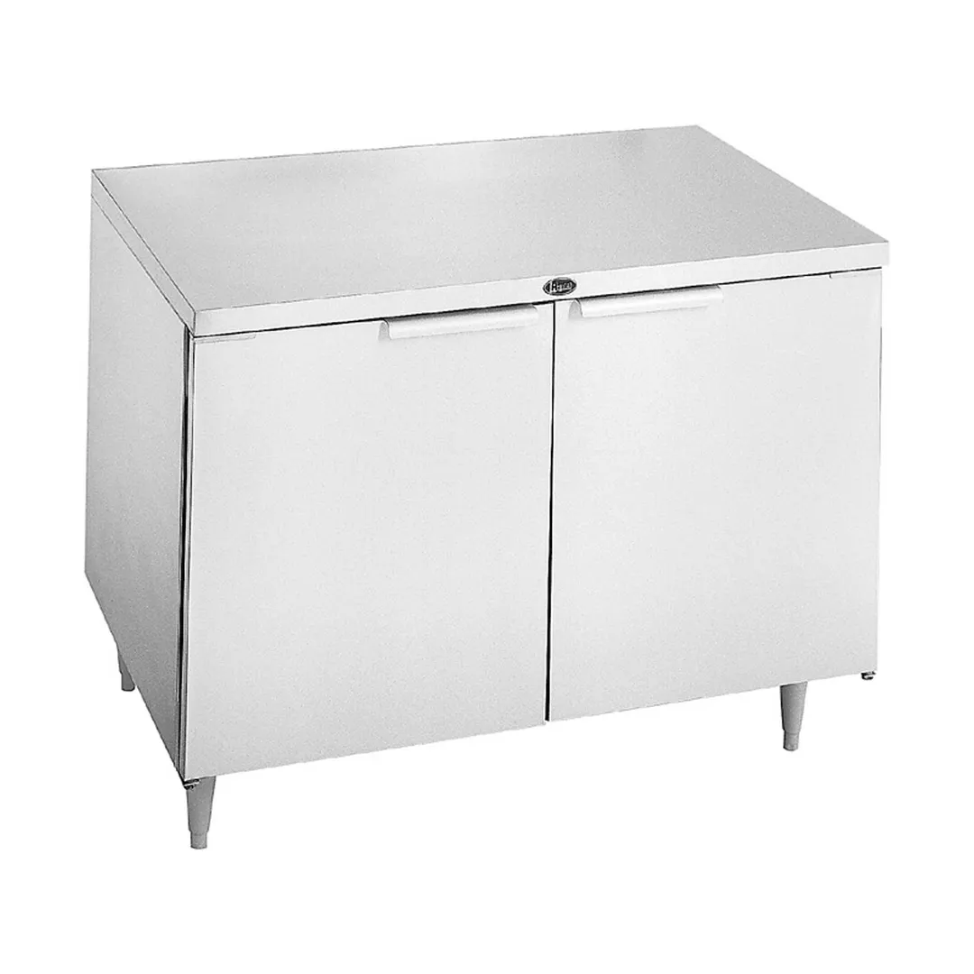 Randell 9301-290 48" 2-Door Undercounter Refrigerator, Stainless Steel, Front Breathing, 10.8 cu. ft.
