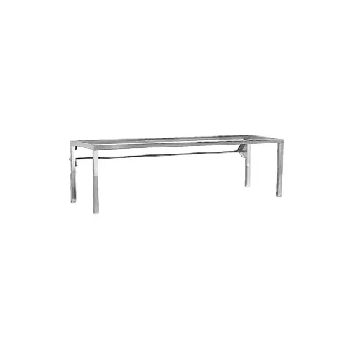 Randell RAN SGS48 Single-Tier Overshelf, 48"W with 6" Adjustable Sneeze Guard