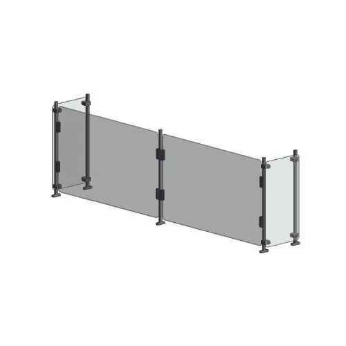 Randell RS-VFP-36 Stationary Sneeze Guard