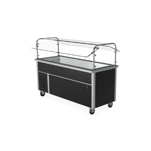 Randell RS SSO-RCP-2 36" Ranserve Cold Food Table, Open Base w/ Undershelf, Refrigerated, (2) Pan